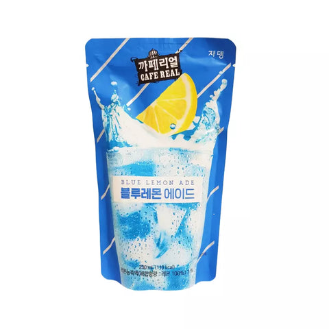 Korean ice blue lemon drink 230ml Jardin blue lemon drink