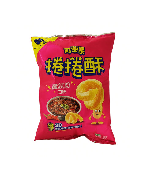 可乐果 捲捲酥酸辣粉味 175g Koloko pea crackers twists hot sour flavor BBD20240625