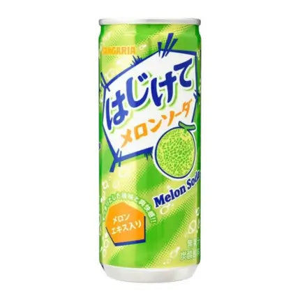 三得利哈密瓜味苏打汽水 250ml HAJIKETE melon soda
