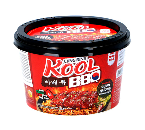 CUNG DINH KOOL Korean BBQ flavor dry noodles 105g