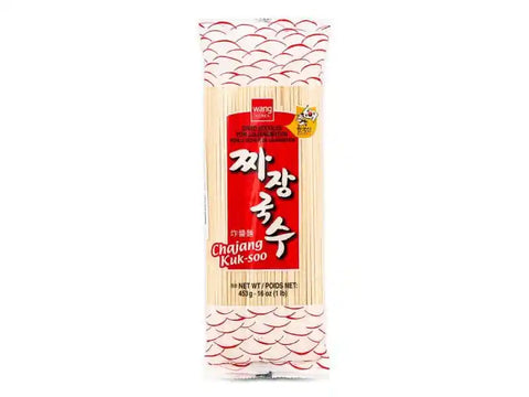 WANG 炸酱面面干 453g Dried Noodles for Jjajangmyeon