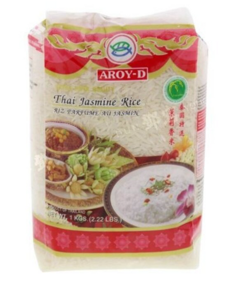 AROY-D Thai Jasmine Rice 1kg Jasmine riisiä