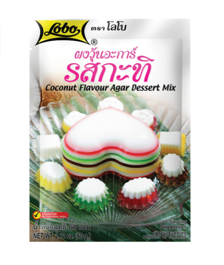 LOBO coconut Agar Dessert Mix 60g coconut Agar Dessert Mix