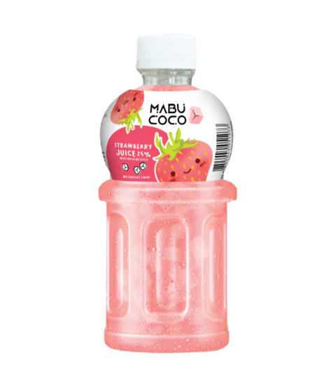 MABU COCO 椰果草莓汁 320ml Strawberry Juice with  Nata de Coco