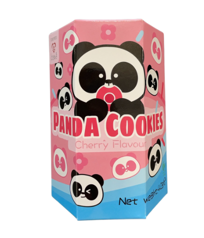 Tokimeki 熊猫夹心饼干樱桃味 24g Panda Biscuit Cherry Flavor