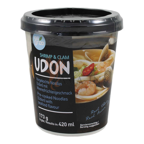 ALLGROO Korean cup noodles seafood flavor 173g Udon cup noodles seafood flavor