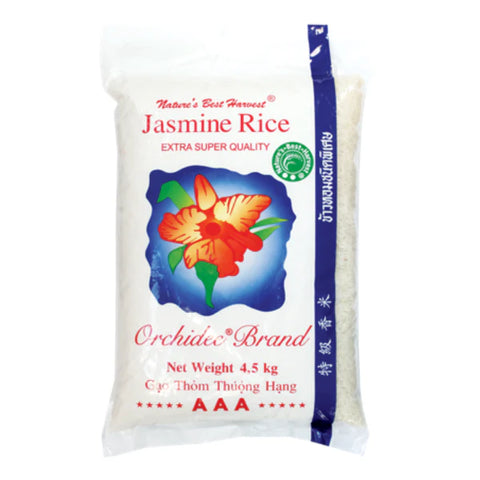 兰花牌长粒茉莉香米 AAA级 4.5kg Longgrain jasmine rice 不邮寄