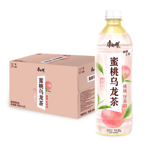 Master Kong Peach Oolong Drink 500ml