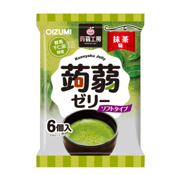 蒟蒻工房 低卡蒟蒻果冻 抹茶味 106g OIZUMI konjac jelly matcha flavor