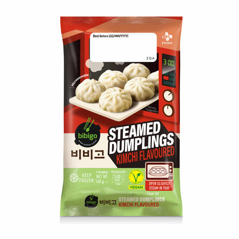 BIBIGO 泡菜味小笼包 168g steamed dumpling kimchi flavor