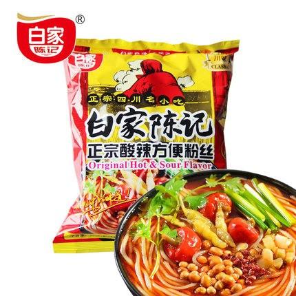 Baijia's authentic hot and sour instant vermicelli 105g Instant Vermicelli Hot &amp; Sour
