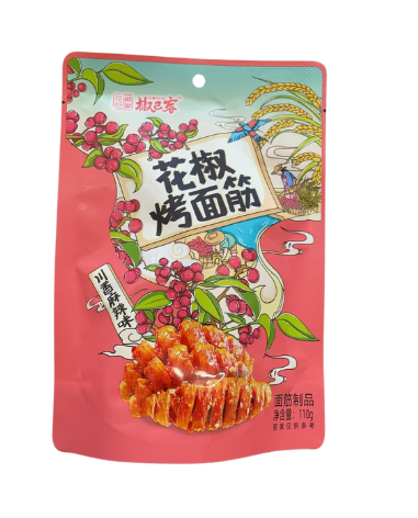 椒巴客 花椒烤面筋 100g