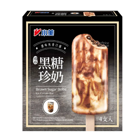 Ice Bar Brown Sugar Boba 300g 4pcs