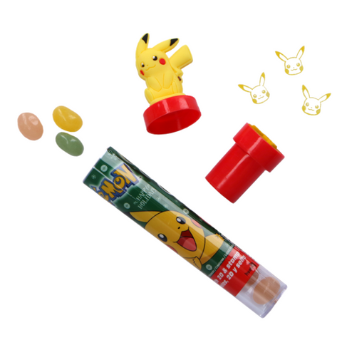 皮卡丘糖果章糖 8g  Pikachu Stamps with Candy