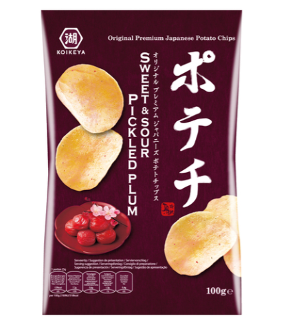 Potato Chips Sweet &amp; Sour Pickled Plum 100g