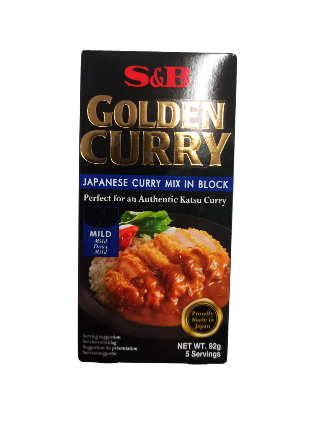 金牌咖喱块 辣 92g Hot curry paste