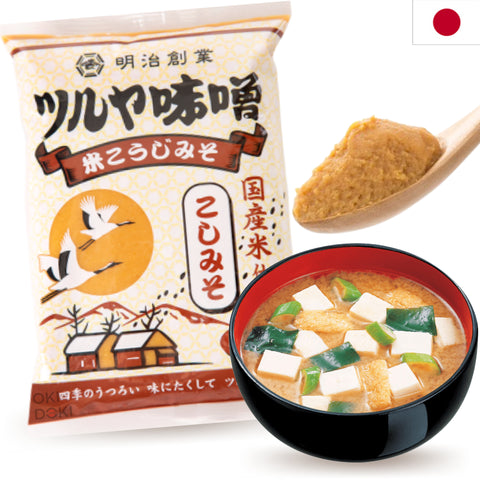 Tsuruya kome koji koshi miso Japanese miso 500g