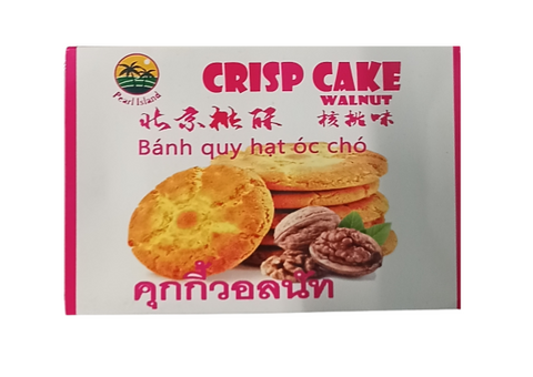 Pearl Island 北京桃酥 核桃味 400g Crispy Cake Walnut flavor