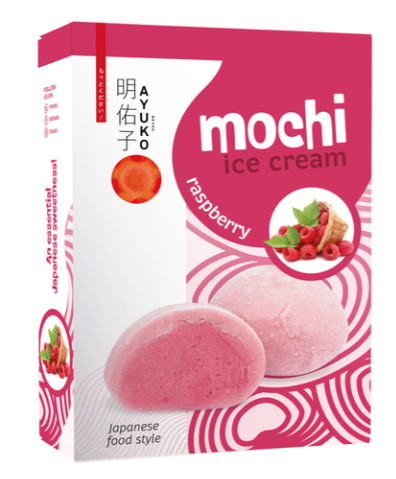 AYUKO 麻薯冰淇淋 覆盆子味 180g Mochi Ice Raspberry