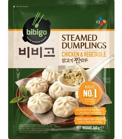 Bibigo Steamed Dumpling Chicken &amp; Vegetable 560g
