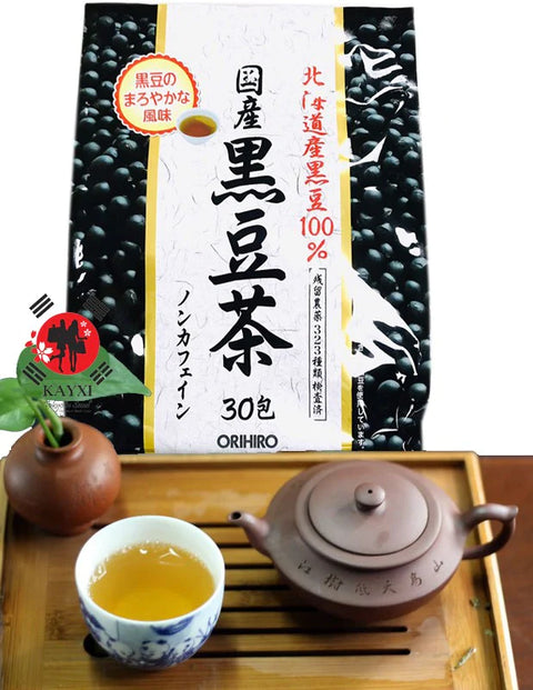 ORIHIRO Black Bean Tea from Hokkaido, Japan 180g