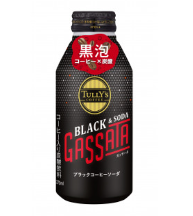 Tully's Coffee Black&amp;Soda Gassata 370ml