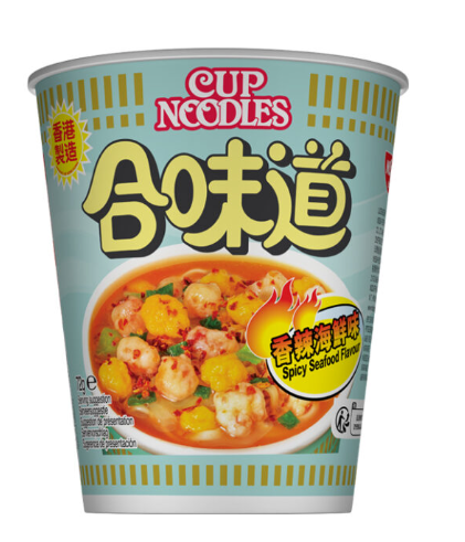 Cup Noodles Spicy Seafood Flavor 72g Cup Noodle – Spicy Seafood