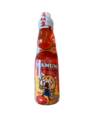 Aggretsuko ramune verinen appelsiini 200ml ramune verinen appelsiini