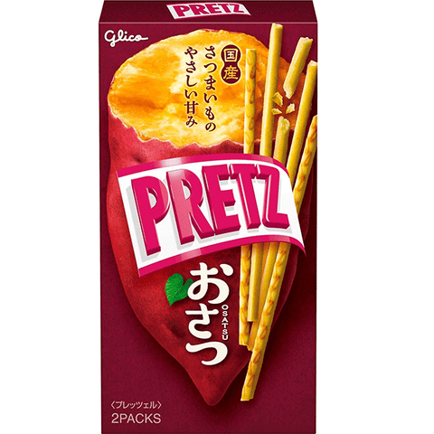 格力高甜红薯味饼干棒 62g Glico Pretz Sweet Potato flavor