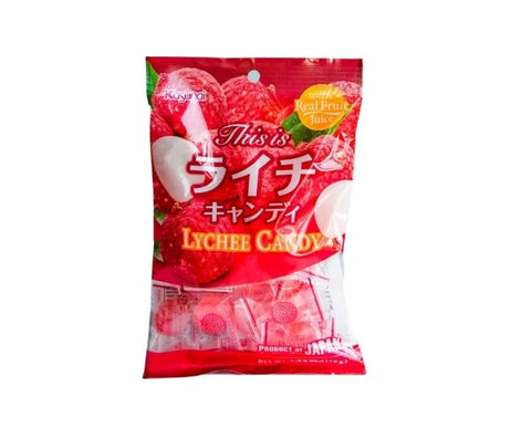 Kasugai lychee flavored hard candy 100g lychee candy
