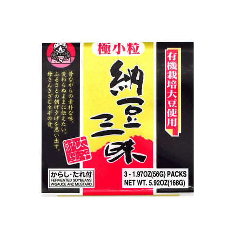 TAIHEI 日本产极小粒纳豆 3pc 168g natto zanmai