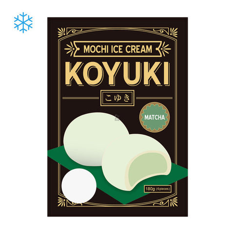 JFC japanilainen mochi-jäätelö matcha-makuinen 180g KOYUKI matcha ice mochi