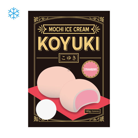 JFC Japanese mochi ice cream strawberry flavor 180g KOYUKI strawberry mochi ice cream