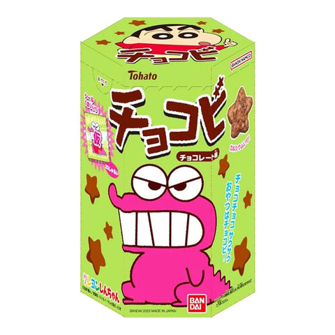 Tohato Crayon Shin-chan Crocodile Chocolate Cookies 23g