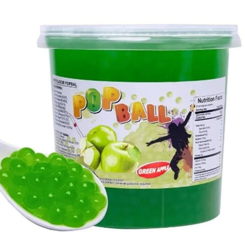 PINSHAN 爆爆珠青苹果味 950g Popping Boba Green Apple