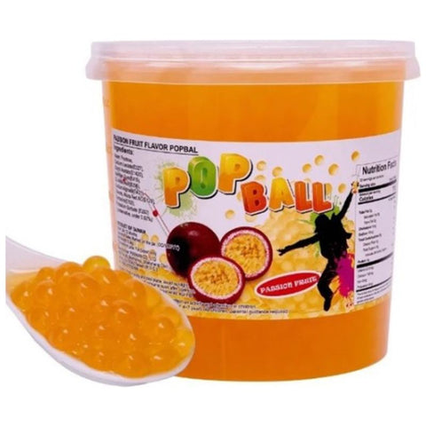 PINSHAN 爆爆珠百香果味  950g Popping Boba Passion Fruit