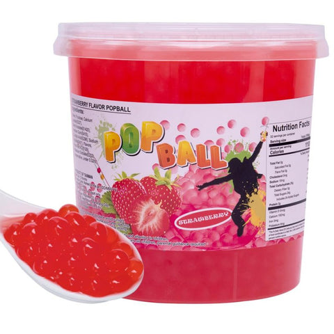 PINSHAN 爆爆珠草莓味 950g  Popping Boba Strawberry