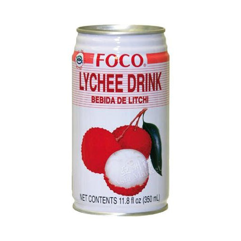 FOCO Lychee juice drink 350ml Lychee juice drink