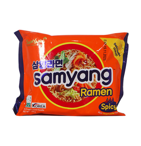 Samyang Spicy Ramen 120g Spicy Ramen