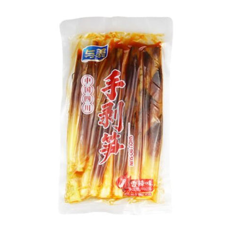 Yumei hand-peeled bamboo shoots spicy flavor 200g