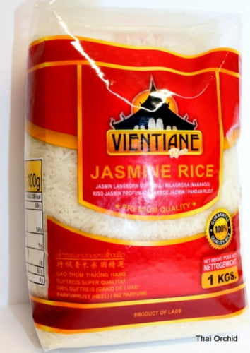 VIENTIANE Thai Jasmine Rice 1kg Thai Jasmine Rice