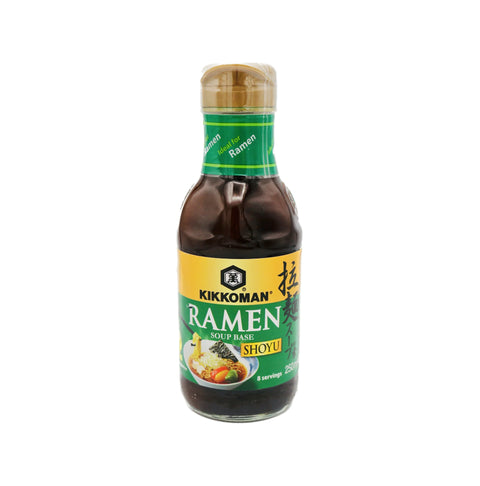 KIKKOMAN Japanese Ramen Soy Sauce 250ml RAMEN SOUP BASE SHOYU