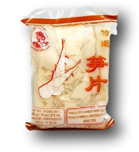 Ayam brand sour bamboo slices 400g sour bamboo sliced