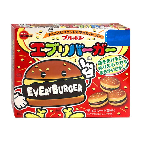 日本汉堡巧克力饼干 66g every burger