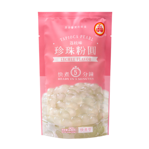 5 minutes fast cooking pearl lychee flavour 250g 