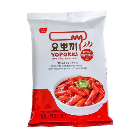 袋装韩式炒年糕 甜辣味 140g Yopokki Rice Cake Pouch Spicy & Sweet