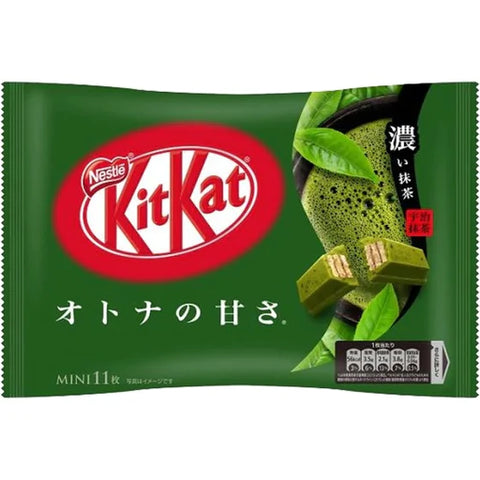 日本雀巢宇治抹茶威化饼 116g Nestle kitkat mini rich matcha 10p