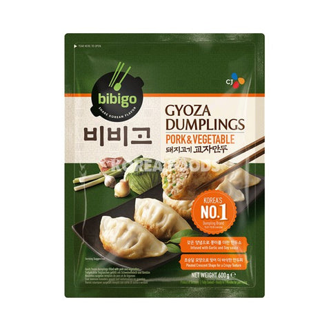 BIBIGO 韩国猪肉蔬菜煎饺 600g Gyoza Pork Vegetable