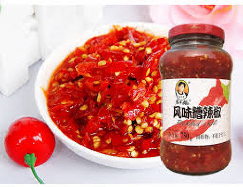 Laogan mom flavor slot spicy chopped pepper is affordable, 750g