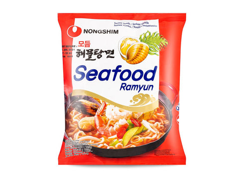 Nongxin Seafood -pesuallas ramen 125 g mereneläviä ramyun